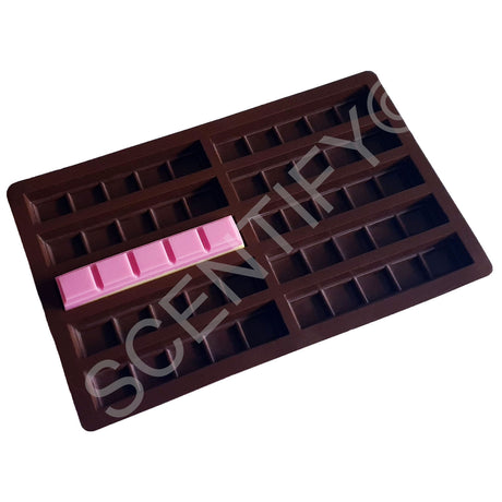 10 x 5 Snap Bar Silicone Mould | Wax Melts | SCENTIFY Ltd