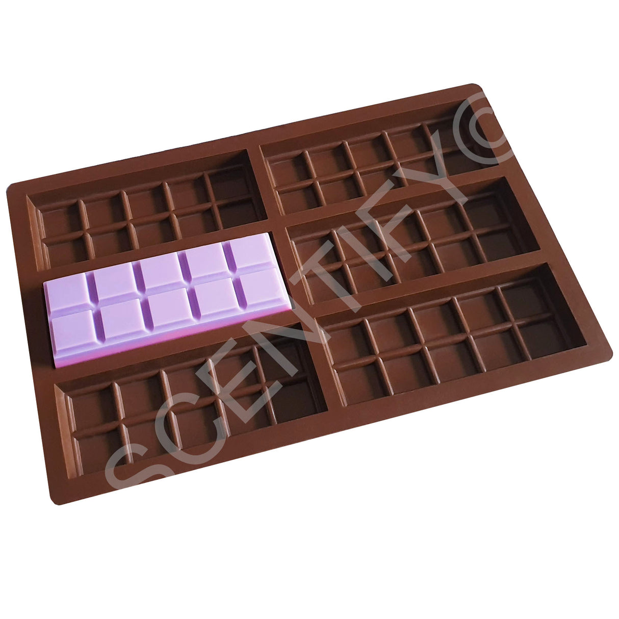 6 x 10 Snap Bar Silicone Mould | Wax Melts | SCENTIFY Ltd