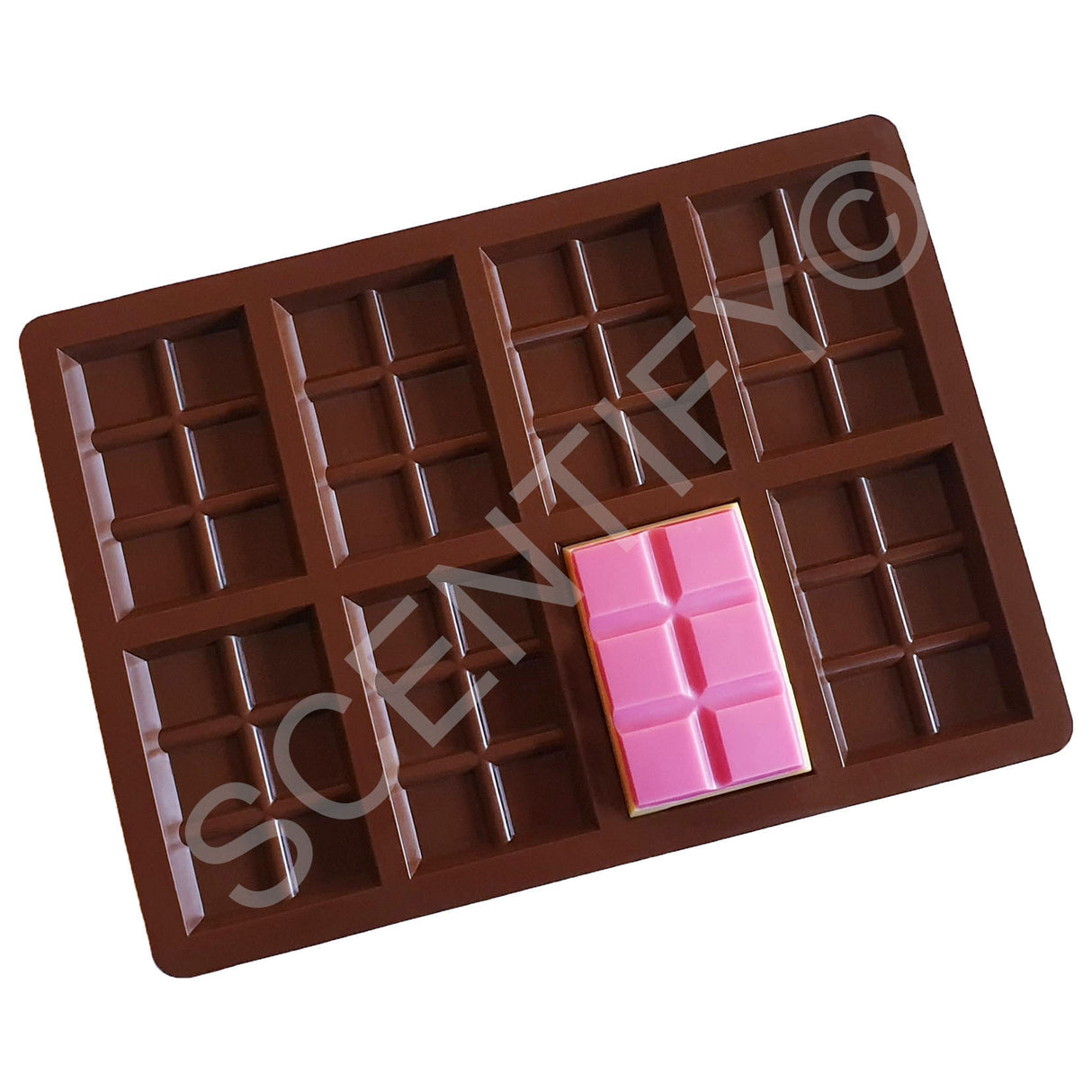 8 x 6 Snap Bar Silicone Mould | Wax Melts | SCENTIFY Ltd