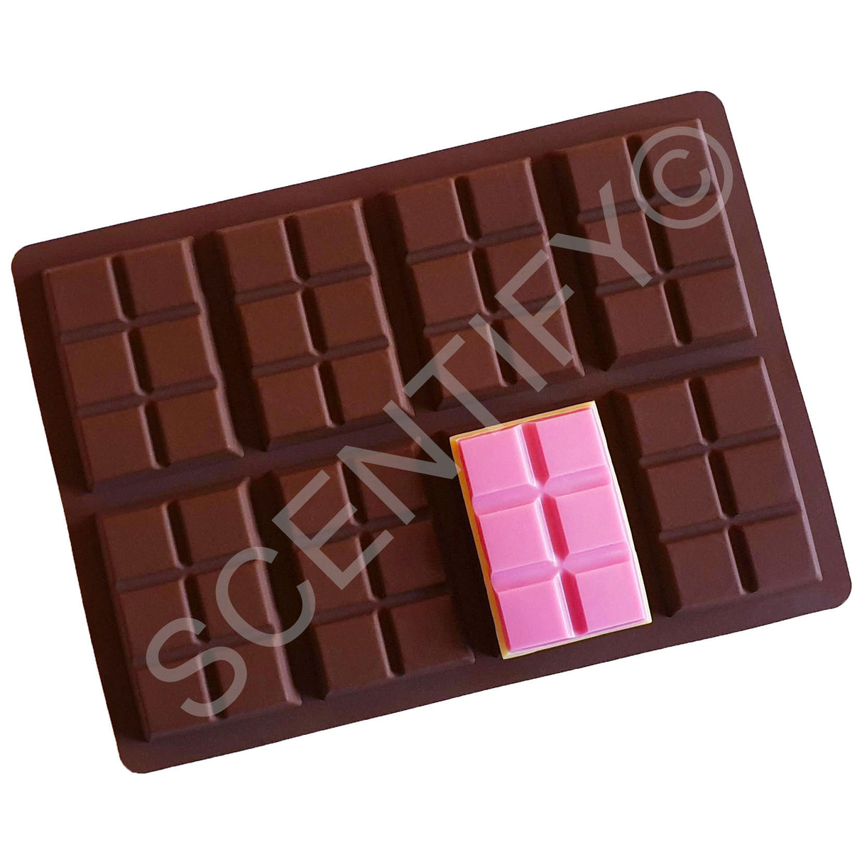 8 x 6 Snap Bar Silicone Mould | Wax Melts | SCENTIFY Ltd