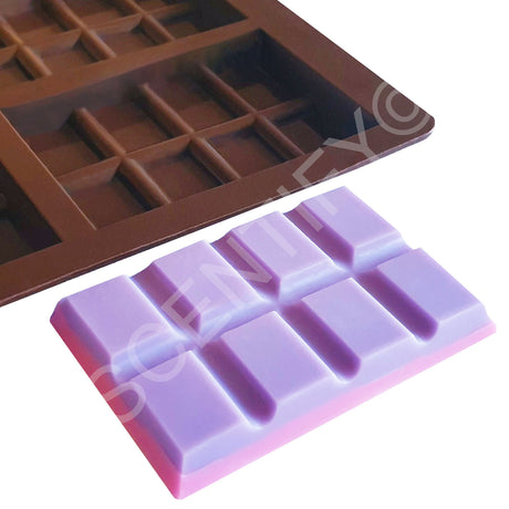 9 x 8 Snap Bar Silicone Mould | Wax Melts | SCENTIFY Ltd
