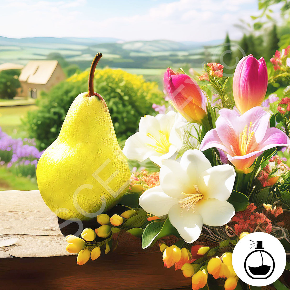 English Pear & Freesia Fragrance Oil For Wax Melts, SCENTIFY®