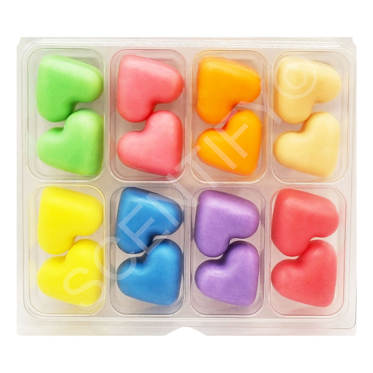 HB Clamshell - 8 Segments | Wax Melts | SCENTIFY Ltd