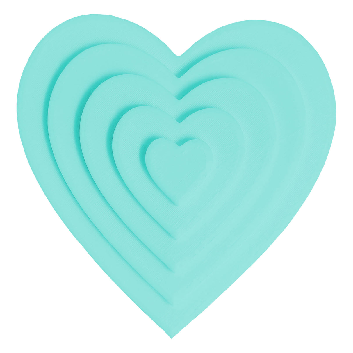Layered Heart Mould