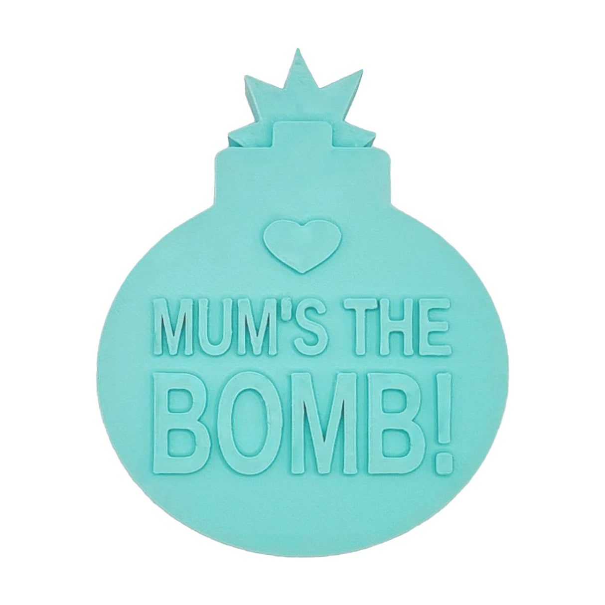 Mum's The Bomb Bath Bomb Mould