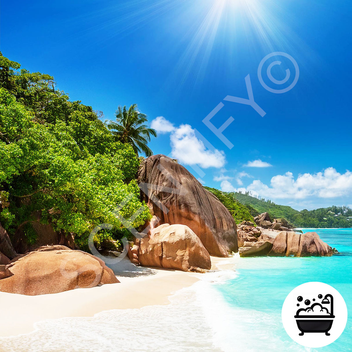 Seychelles Beach Breeze Fragrance Oil For Wax Melts, SCENTIFY®