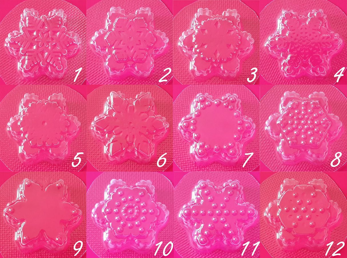 Snowflake Bath Bomb Moulds by Truly Personal