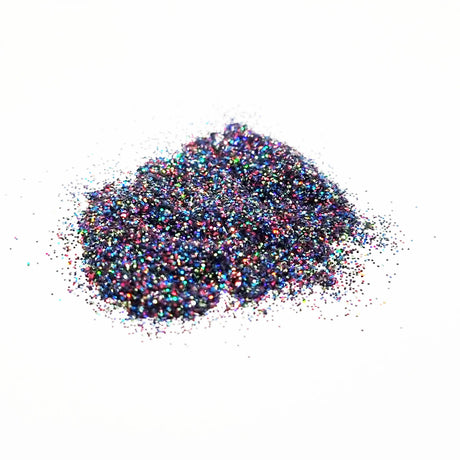 Black Holographic Glitter | Fine | Candles, Wax Melt, Cosmetics, Bath Bombs, Shower Gel | Truly Personal Ltd