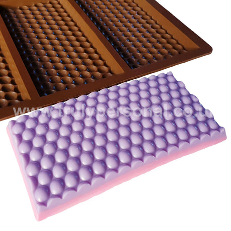 Bubble Bar Silicone Mould - 3 Cell | Wax Melts | Truly Personal Ltd