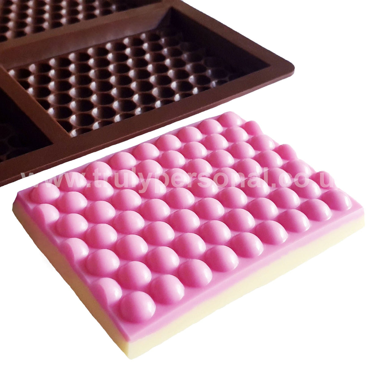 Bubble Bar Silicone Mould - 4 Cell | Wax Melts | Truly Personal Ltd