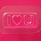 I Love You Mould | Truly Personal | Bath Bomb, Soap, Resin, Chocolate, Jelly, Wax Melts Mold