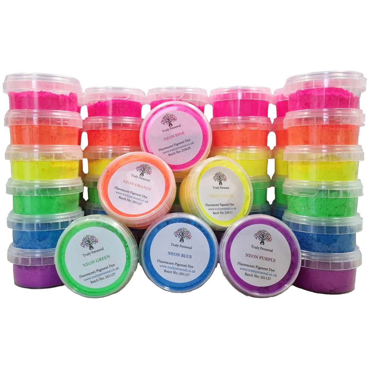 Neon Pink | Fluorescent Pigment Dye | Candles, Wax Melt, Cosmetic, Bath Bombs, Shower Gel |  Truly Personal