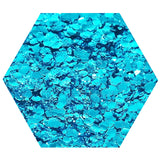 Sky Blue Biodegradable Cosmetic Glitter | Mix | Truly Personal | Wax Melt Bath Bombs Soap