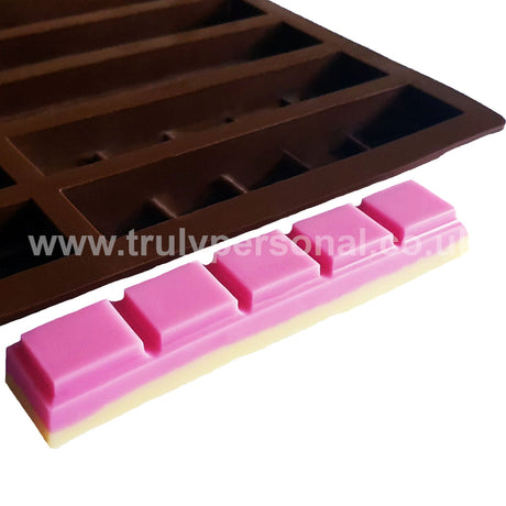Snap Bar Silicone Mould - 10 x 5 | Wax Melts | Truly Personal Ltd