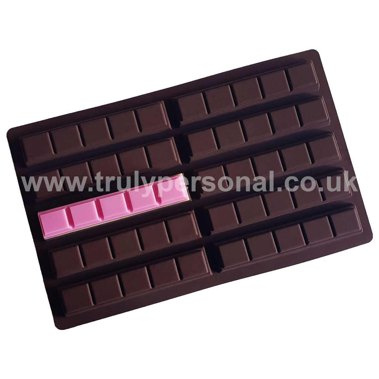 Snap Bar Silicone Mould - 10 x 5 | Wax Melts | Truly Personal Ltd