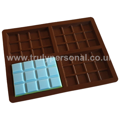 Snap Bar Silicone Mould - 4 x 12 | Wax Melts | Truly Personal Ltd