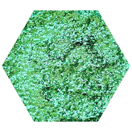 Spring Green Biodegradable Cosmetic Glitter | Medium | Truly Personal | Wax Melt Bath Bombs Soap